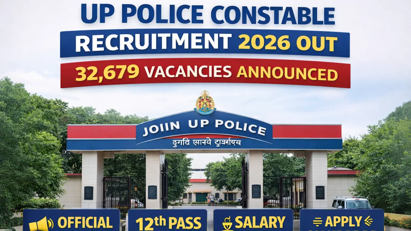 UP Police Constable Recruitment 2026 –